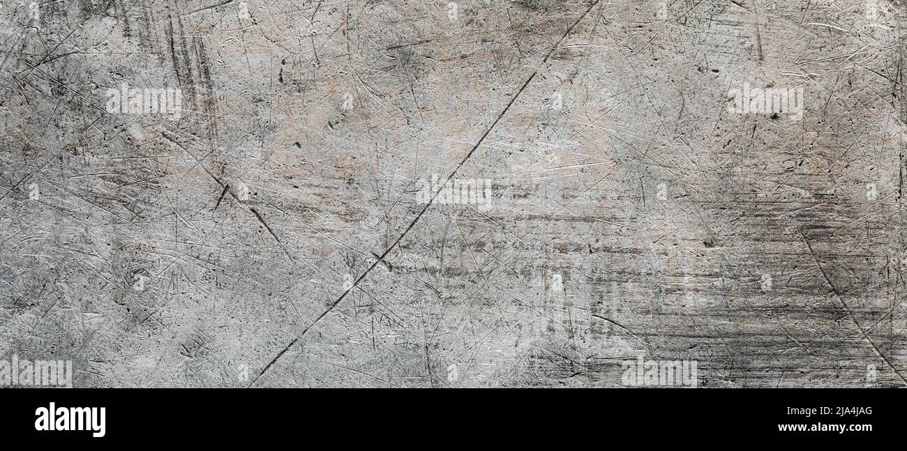 Old scratched metal texture background Stock Photo