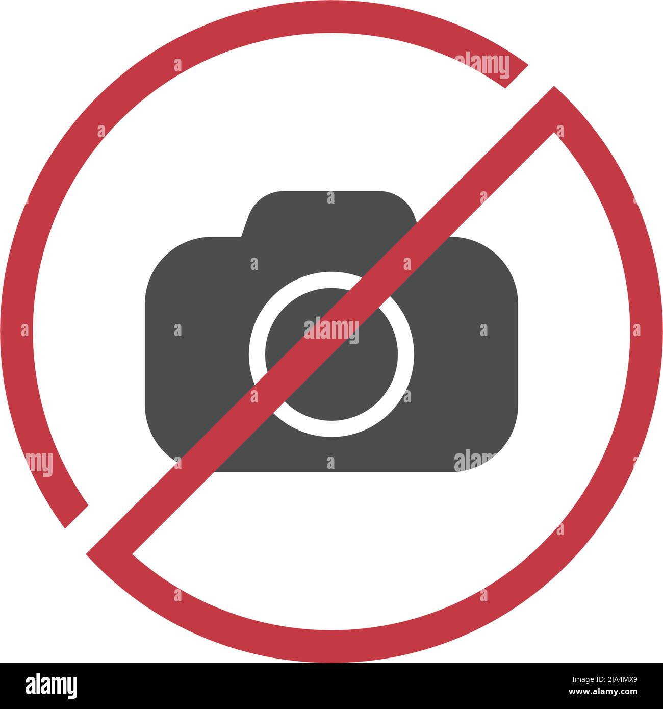Camera icon logo flat design illustration template vector Stock Vector