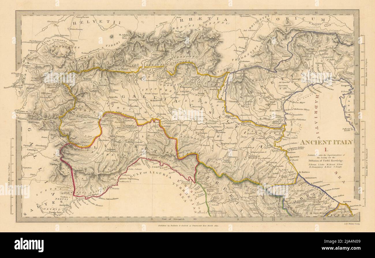 ancient roman roads map