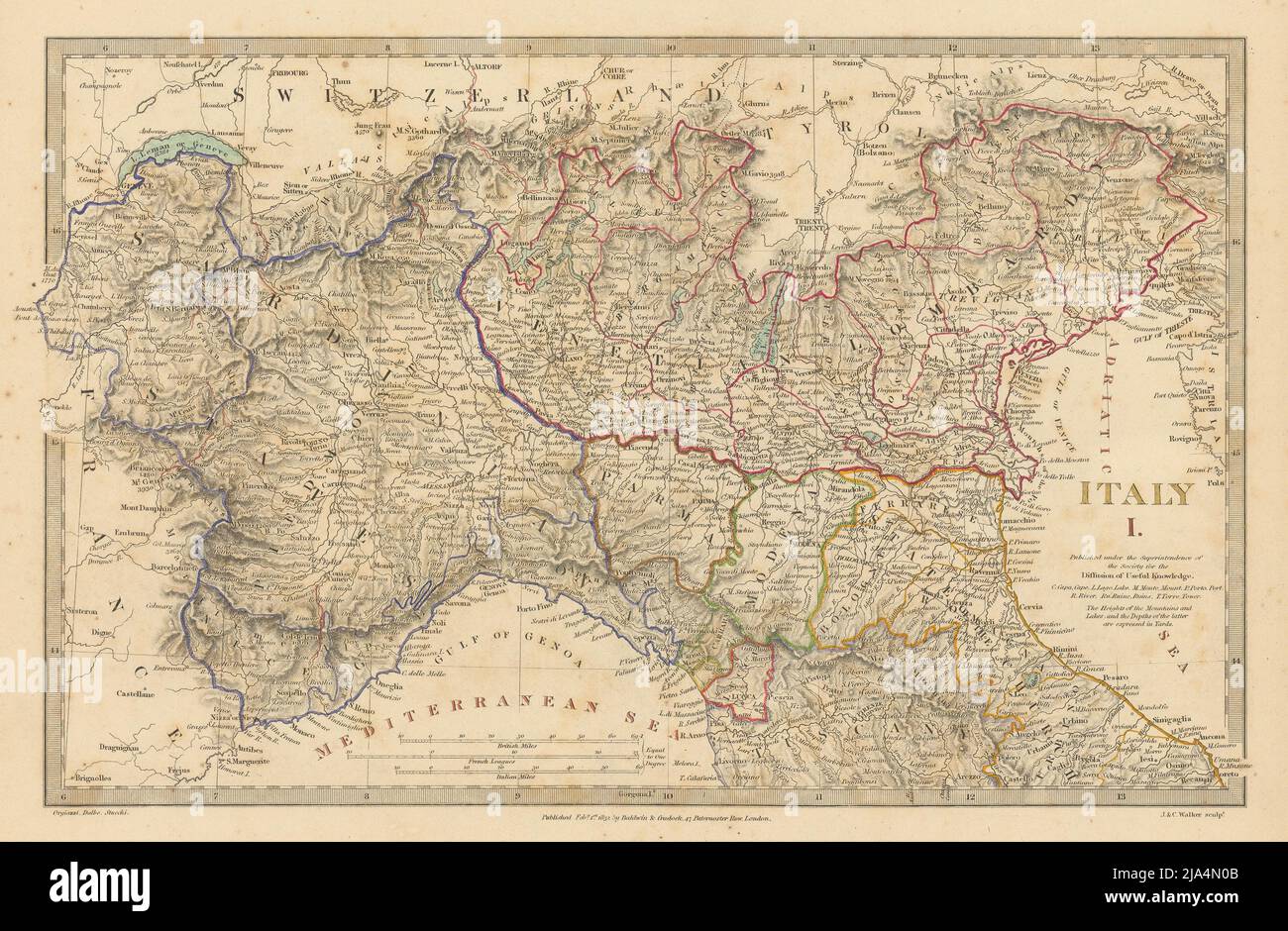 ITALY.Sardinian Lombardy,Parma,Modena,Bolognese.SDUK