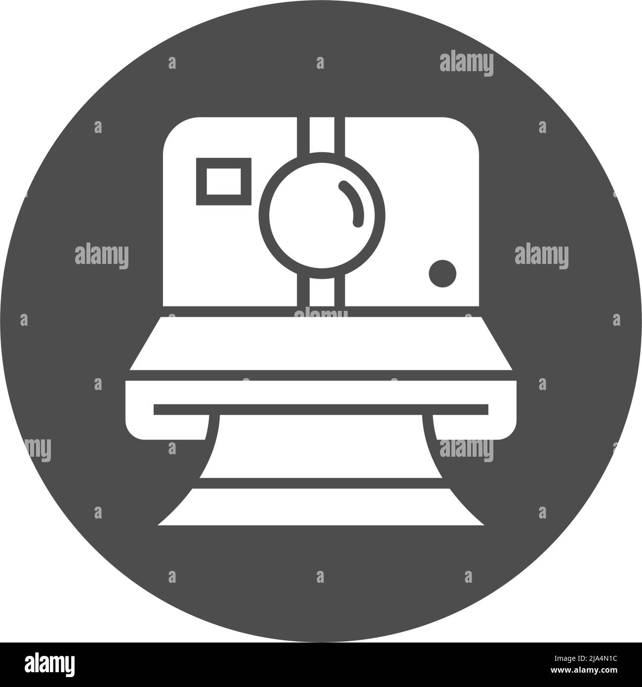 Camera icon logo flat design illustration template vector Stock Vector ...