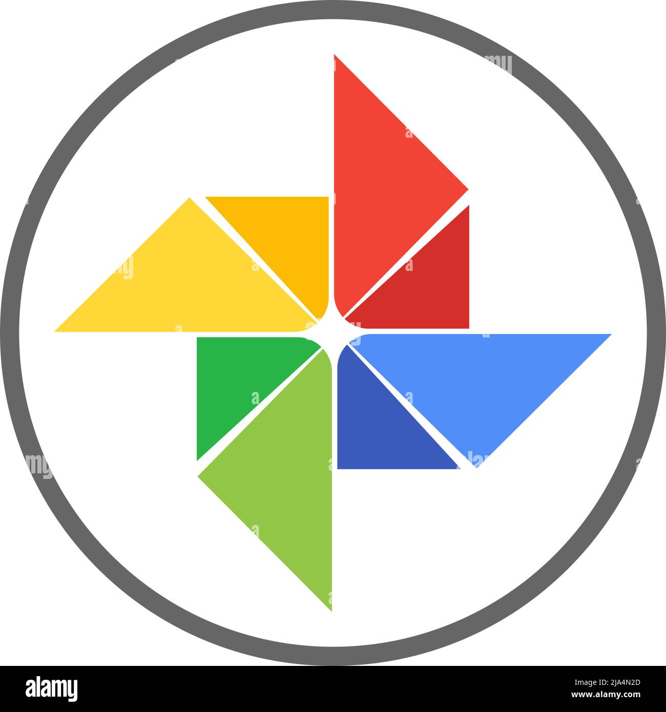 Camera icon logo flat design illustration template vector Stock Vector
