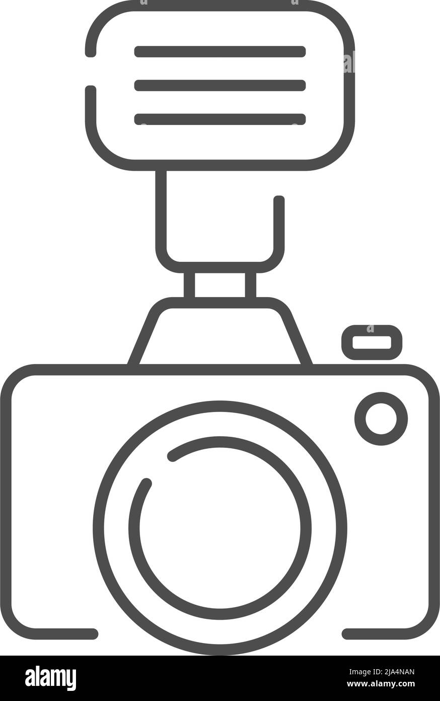 Camera icon logo flat design illustration template vector Stock Vector ...