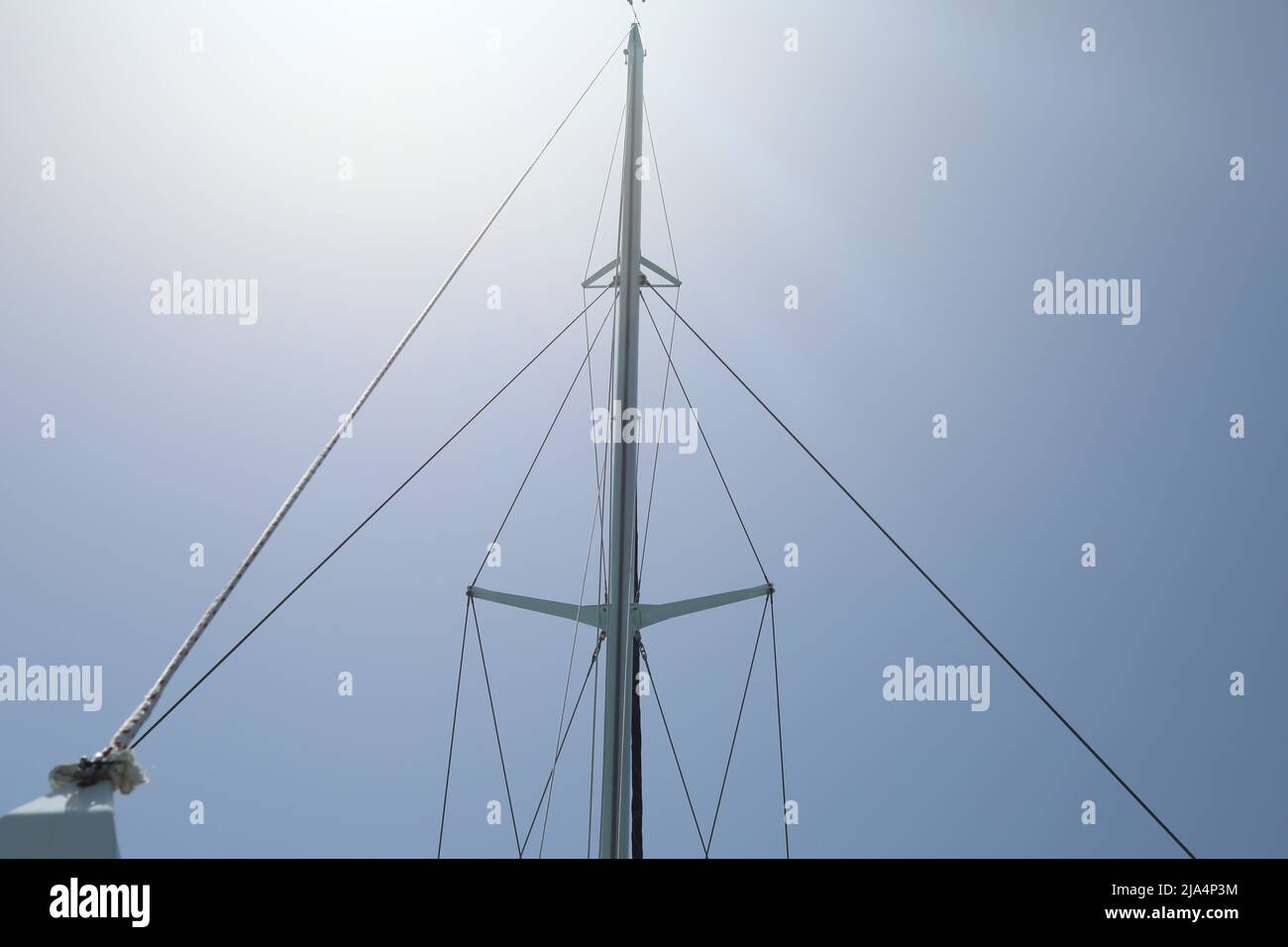 Sail of catamaran tour boat in Key West Florida USA Stock Photo Alamy