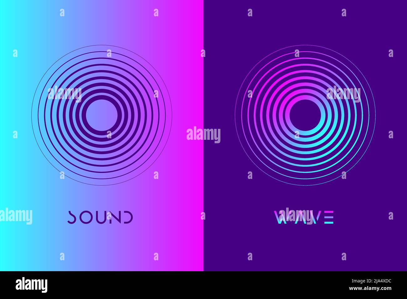 Dynamic audio waveform equalizer 3d Stock Vector Images - Alamy