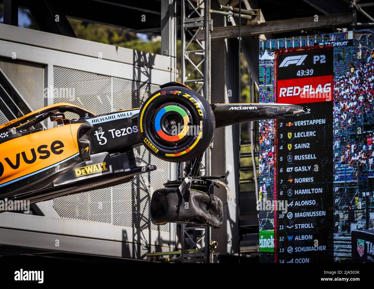 Monte Carlo, Monaco. 27th May 2022. MONTECARLO Daniel Ricciardo