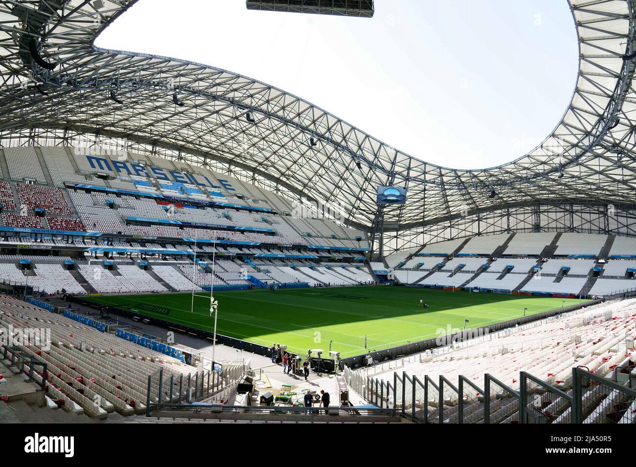 Marseille, France. 27th May 2022; Stade Velodrome, Marseille, France:  European Rugby Challenge Cup Final, Lyon versus