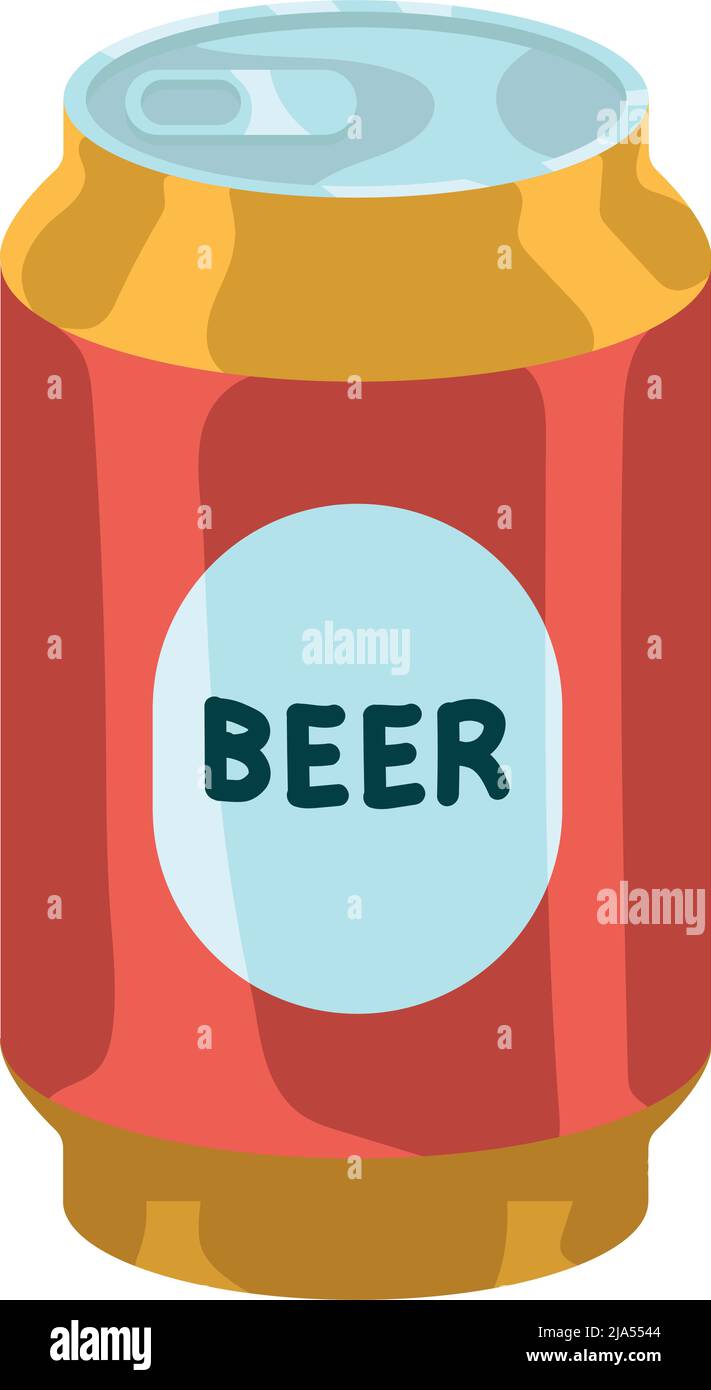 red beer can Stock Vector Image & Art Alamy
