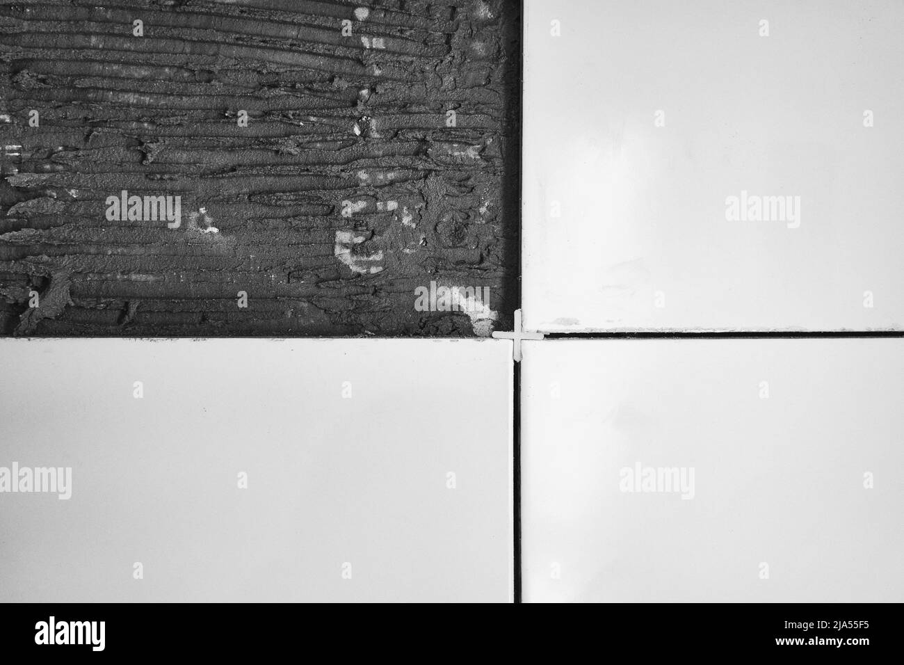 Face Ceramics, Facing Tile Construction, wall, repair Stock Photo Alamy