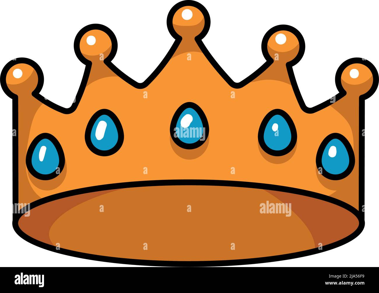 Crown Old School Tattoo Stock Vector Image & Art - Alamy