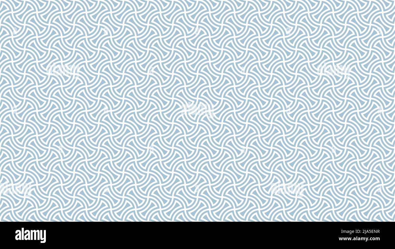 Light Blue Seamless Retro Pattern. Tileable Vector background Stock Vector