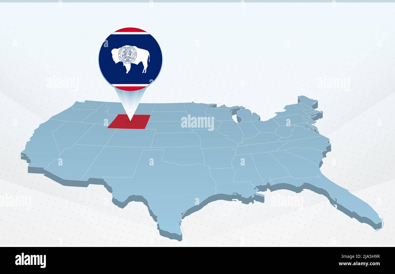 Freedom wyoming map Stock Vector Images Alamy