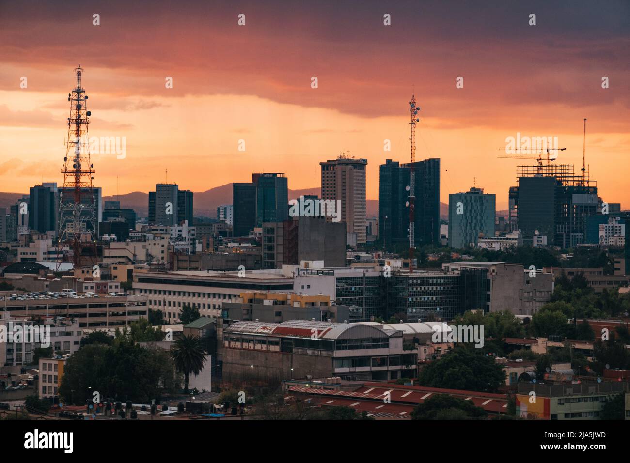 Skyscrapers mexico hi-res stock photography and images - Alamy