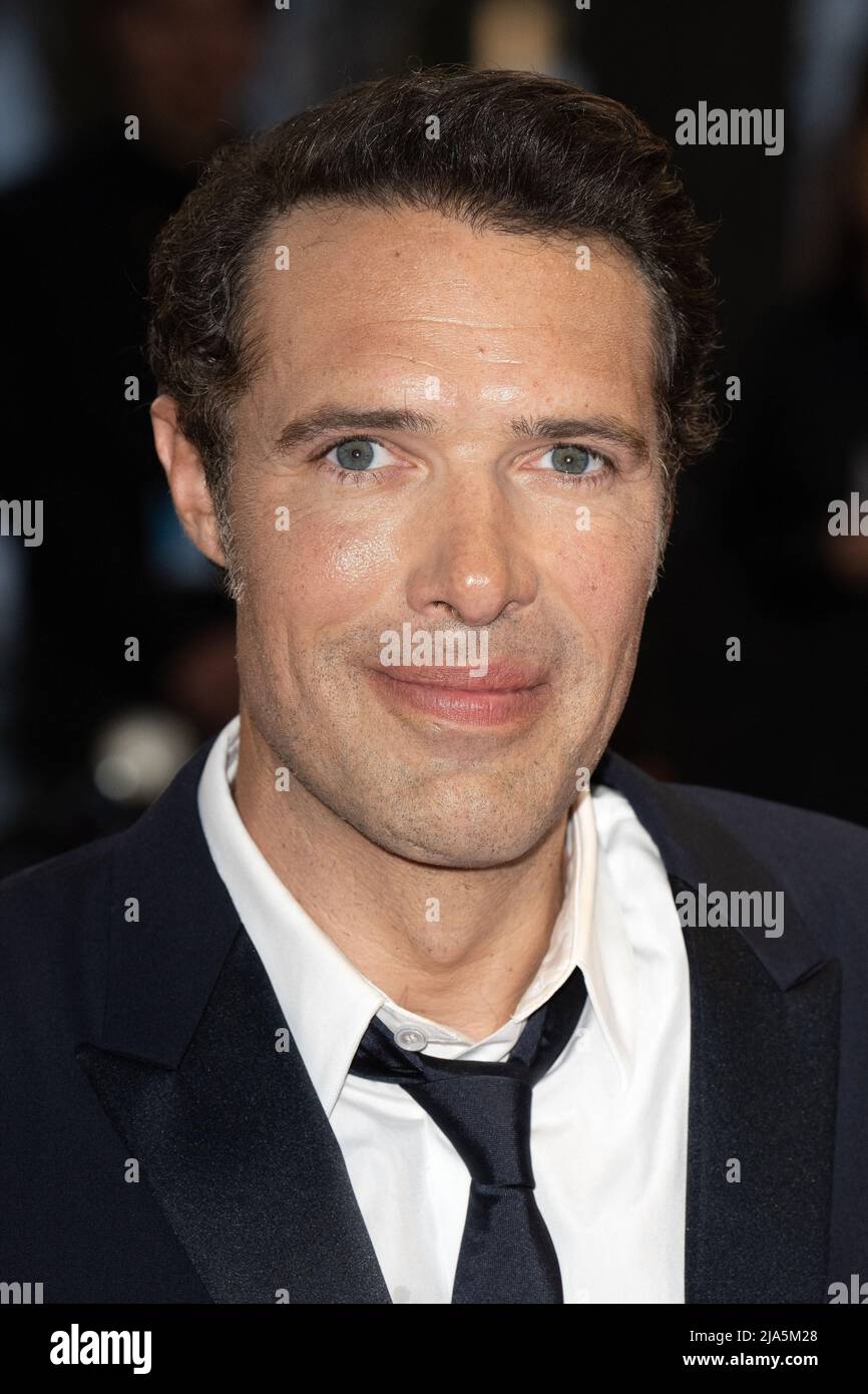 Cannes, France. 27th May 2022. Nicolas Bedos attends the screening of  Mascarade during the 75th annual Cannes film festival at Palais des  Festivals on May 27, 2022 in Cannes, France. Photo by