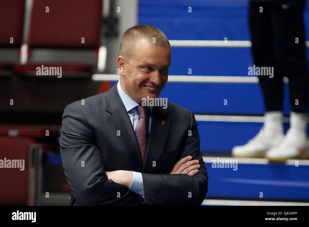 Saint Petersburg, Russia 25 may 2022 Basketball. final of the VTB