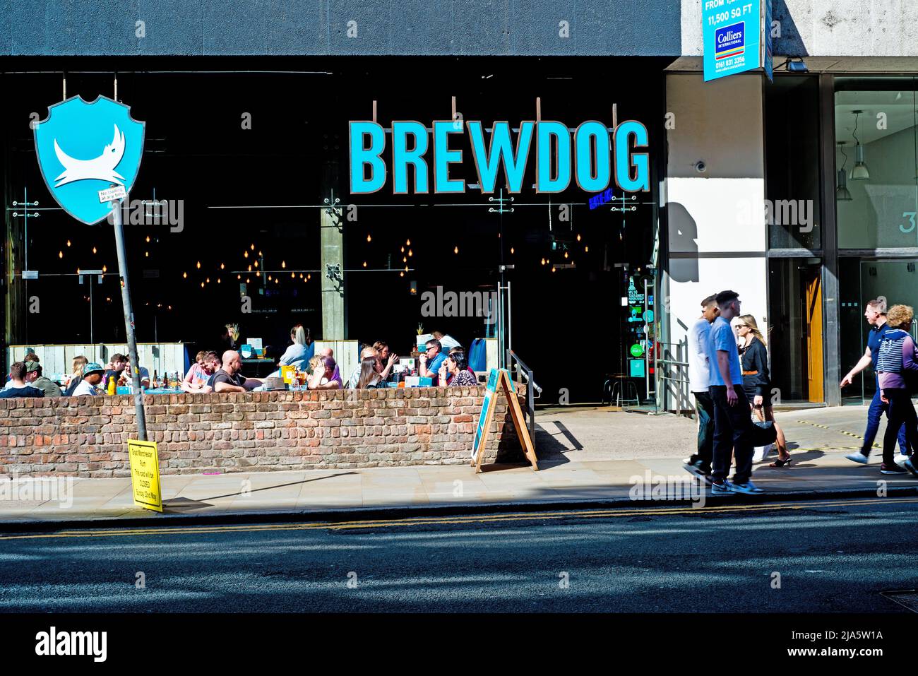 Brewdog, Peter Street, Manchester, England Stock Photo
