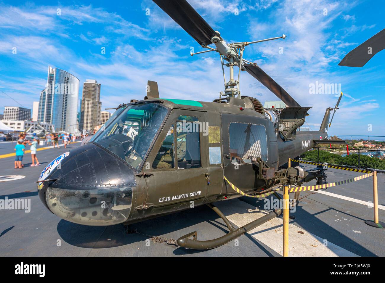 Huey gunship hi-res stock photography and images - Alamy