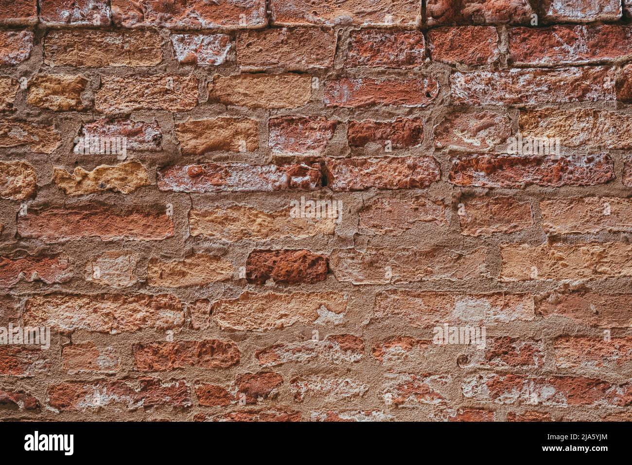 Brick wall structure of an old house Stock Photo Alamy