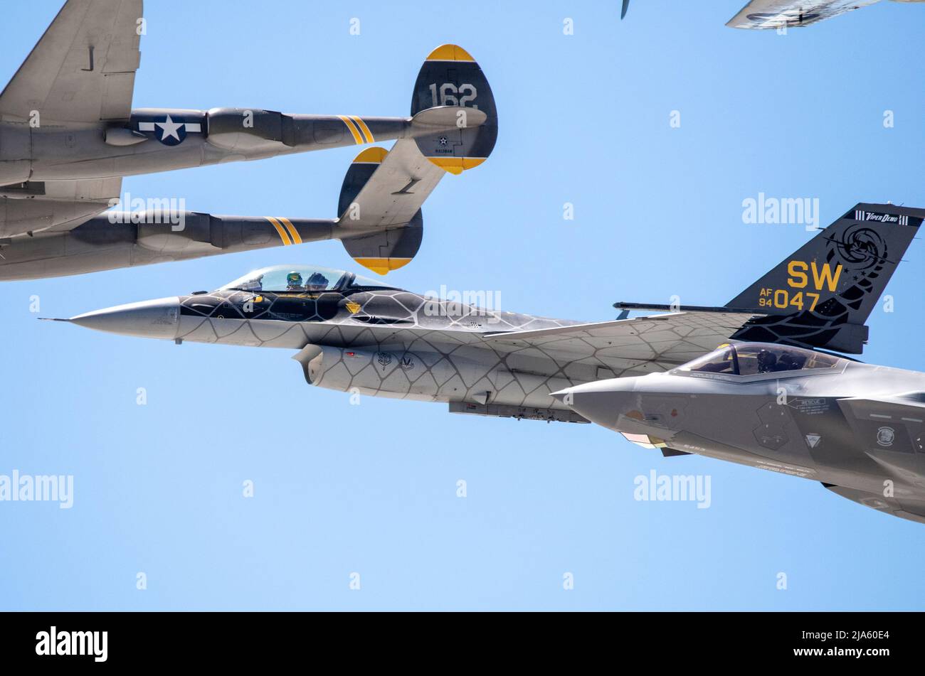 U.S. Air Force Capt. Aimee Fiedler, F16 Viper Demonstration Team commander and pilot, center U.S. Air Force Capt. Aimee Fiedler, F16 Viper Demonstration Team commander and pilot, center