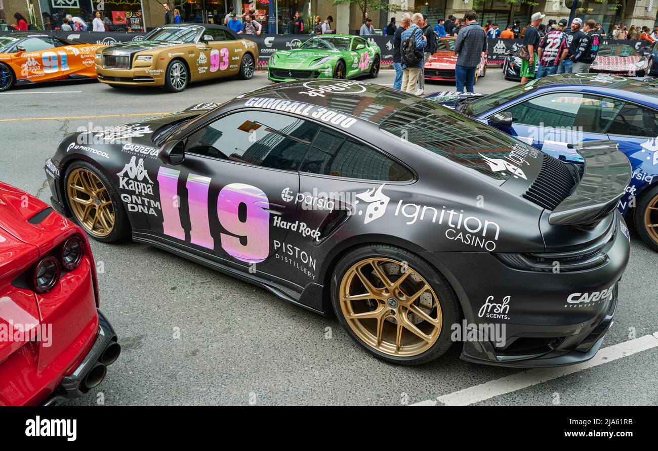 Gumball 3000 Car Rally Toronto Stock Photo - Alamy