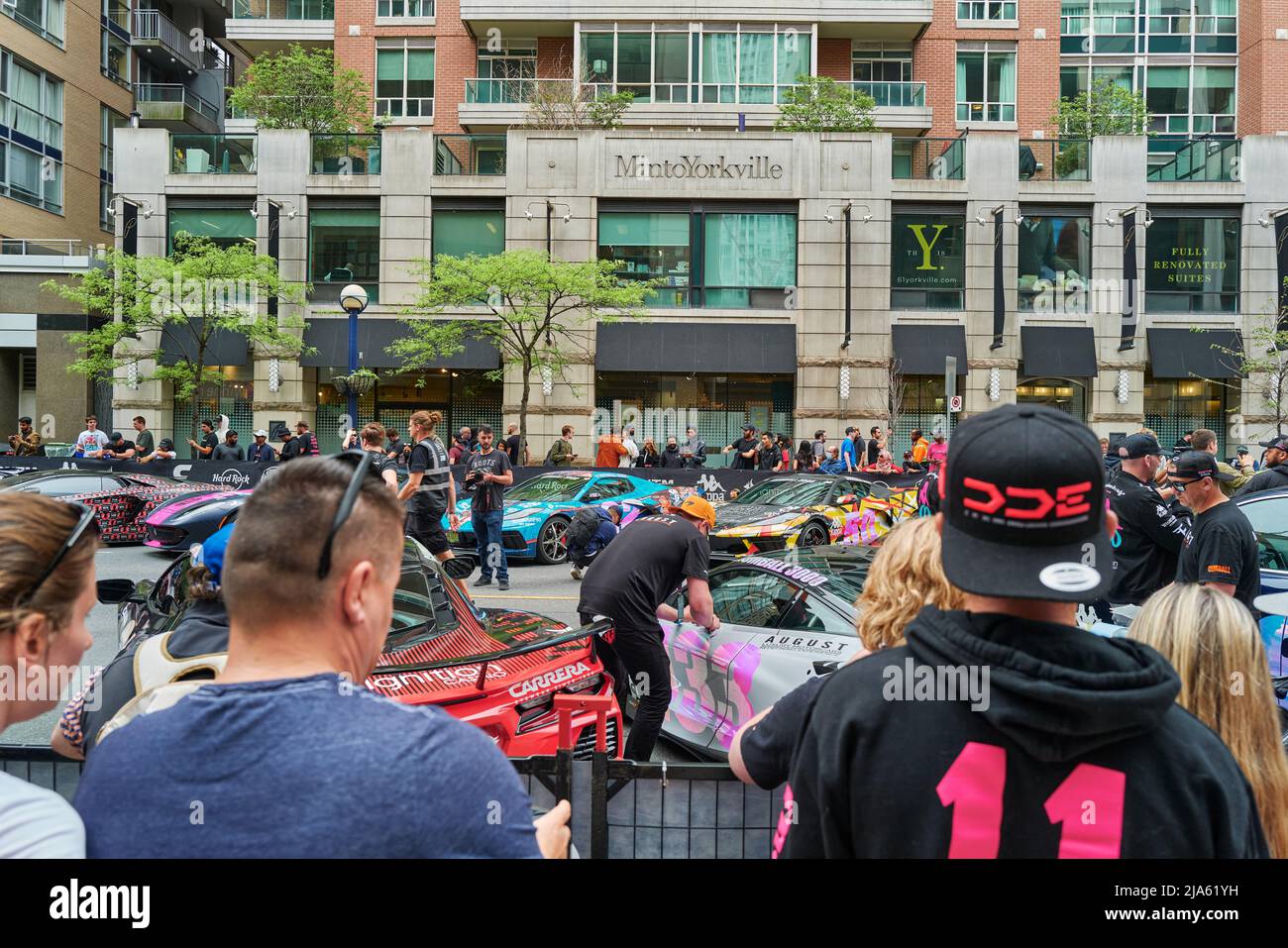 Gumball 3000 Car Rally Toronto Stock Photo