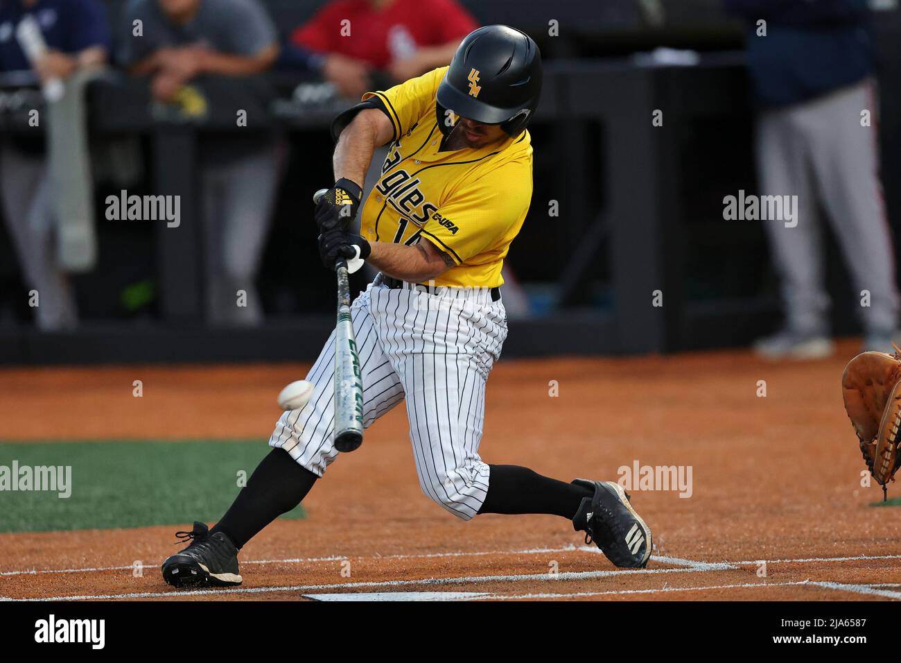 May 27, 2022 Southern Miss. outfielder Gabriel Montenegro (14) at bat