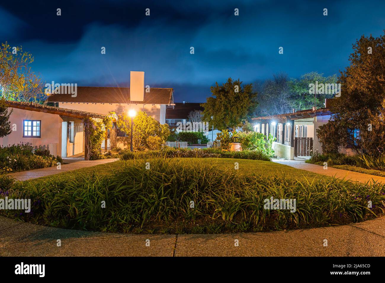 Custom house monterey state historic hires stock photography and