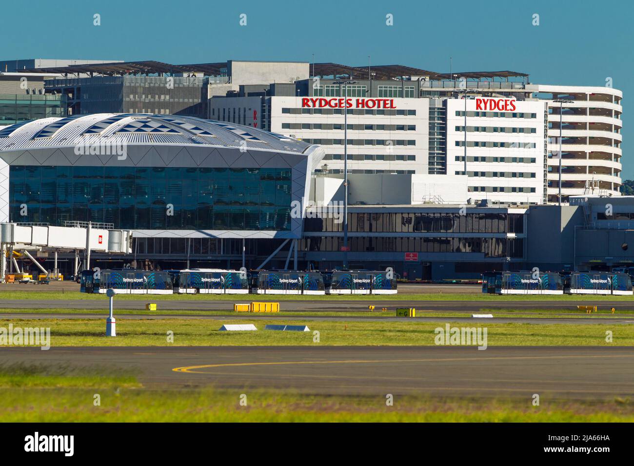 The international terminal at Sydney (Kingsford Smith) airport in