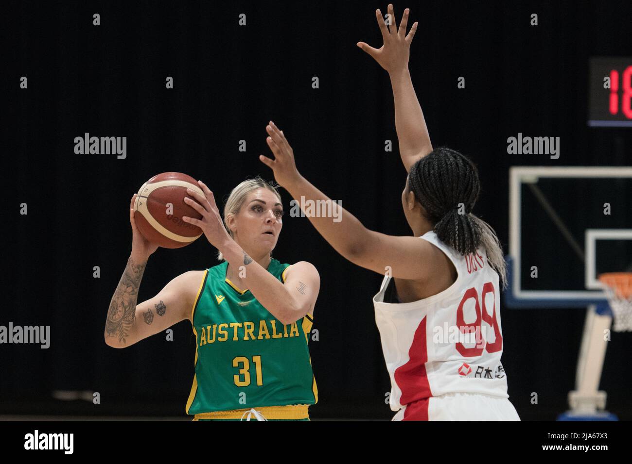 Sydney, Australia. 27th May, 2022. Cayla of Australia Women's