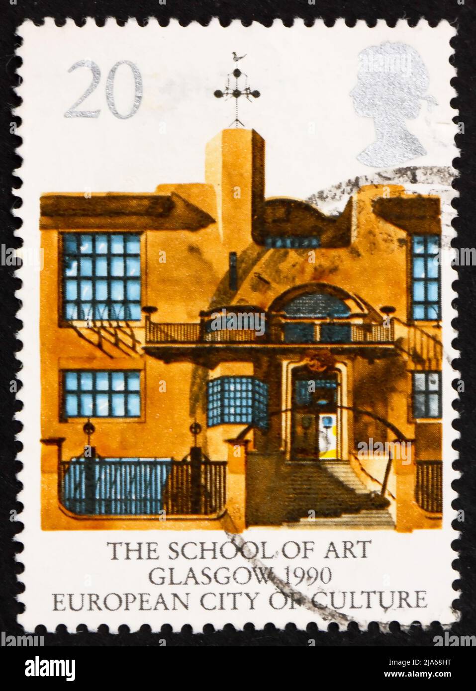 GREAT BRITAIN CIRCA 1990 a stamp printed in the Great Britain shows