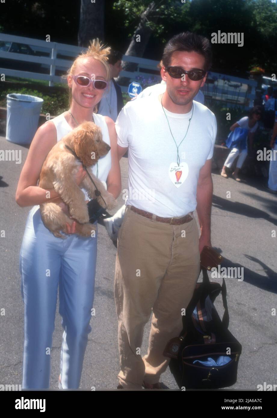 Los Angeles, California, USA 9th June 1996 Singer Chynna Phillips and Actor William Baldwin attend Elizabeth Glaser Pediatric AIDS Foundation's A Time For Heroes Benefit on June 9, 1996 in Los Angeles, California, USA. Photo by Barry King/Alamy Stock Photo Stock Photo