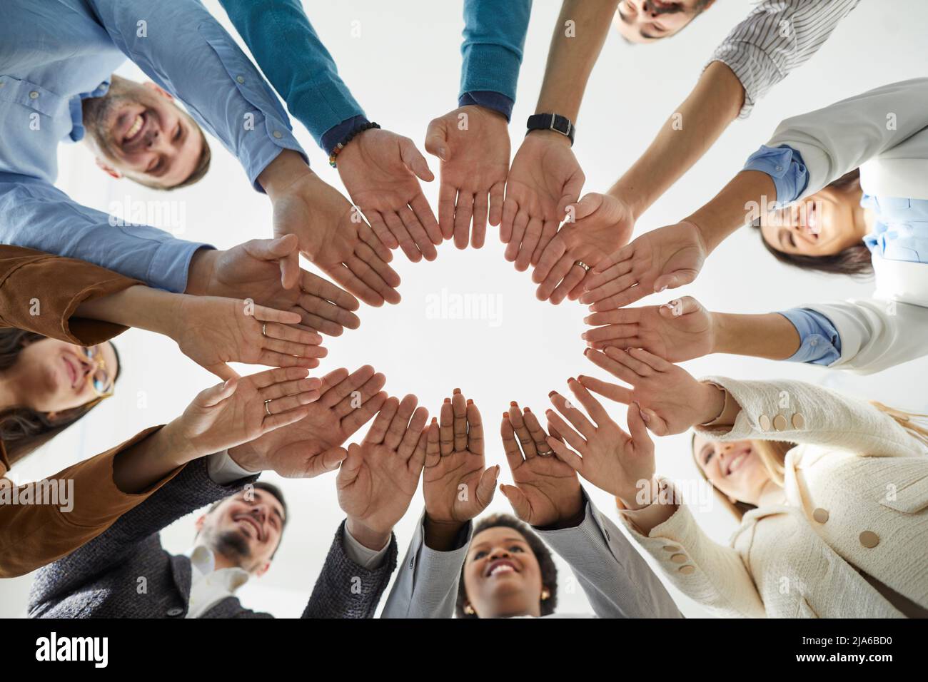 Teamwork unity hi-res stock photography and images - Alamy