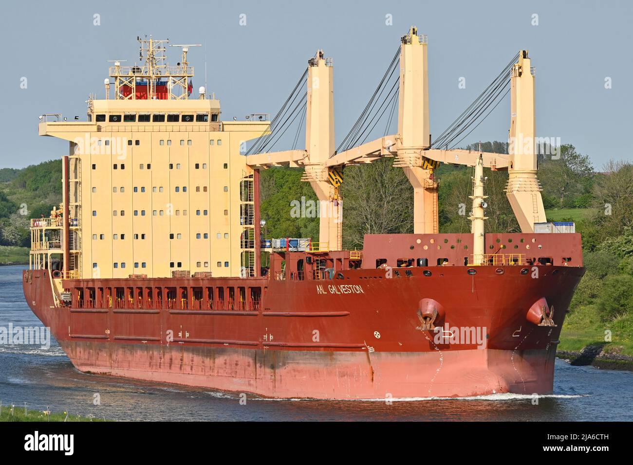 Generaql cargo Ship AAL GALVESTON Stock Photo - Alamy