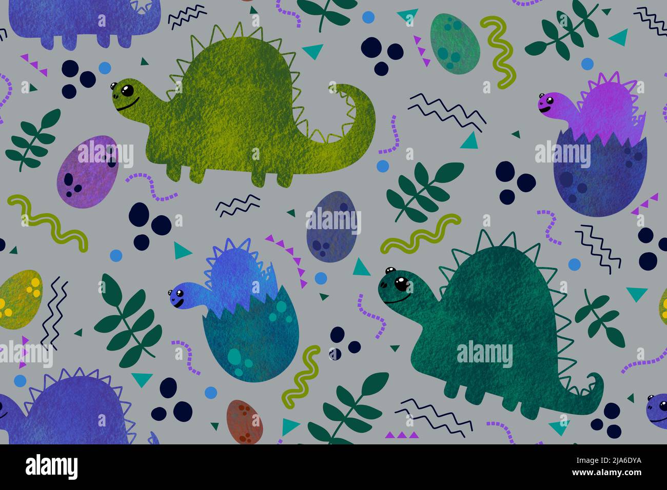 Cartoon Dino Dinosaur Pattern Print Car Sun Shade