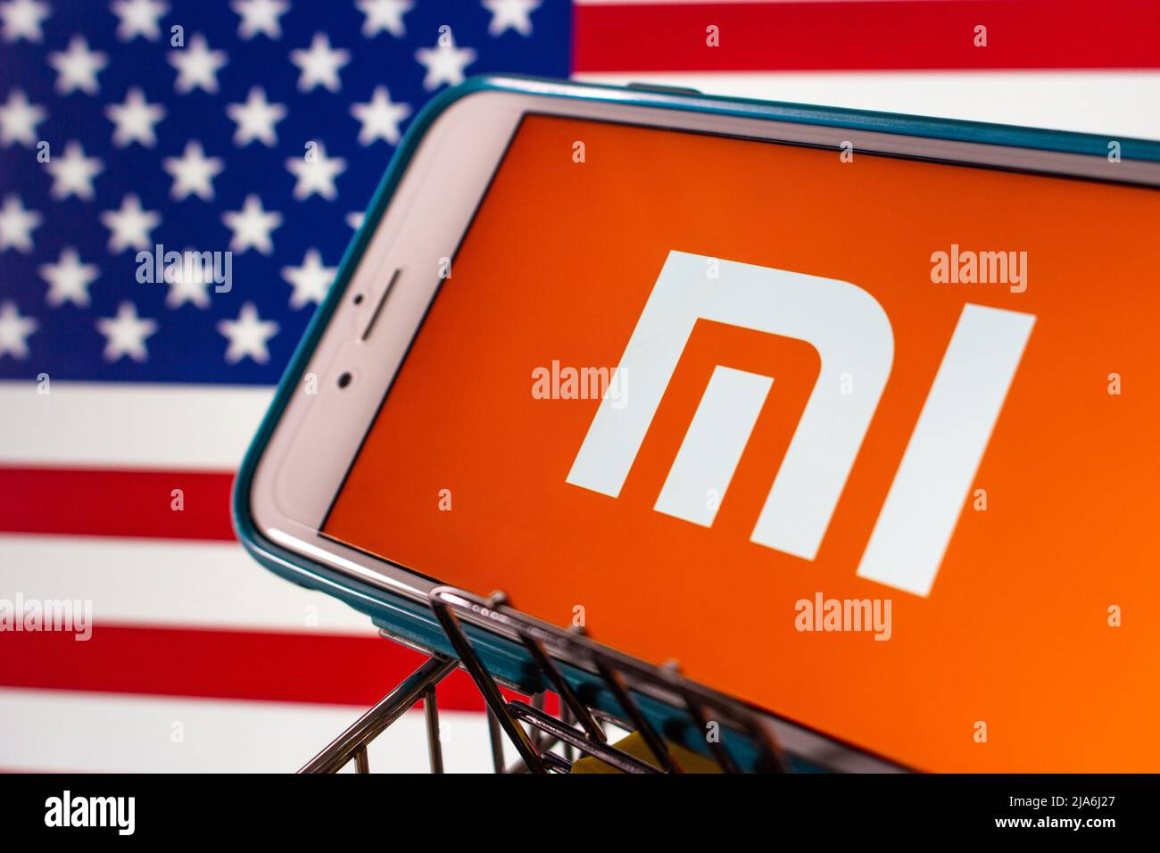 Us flag bg hi-res stock photography and images - Alamy