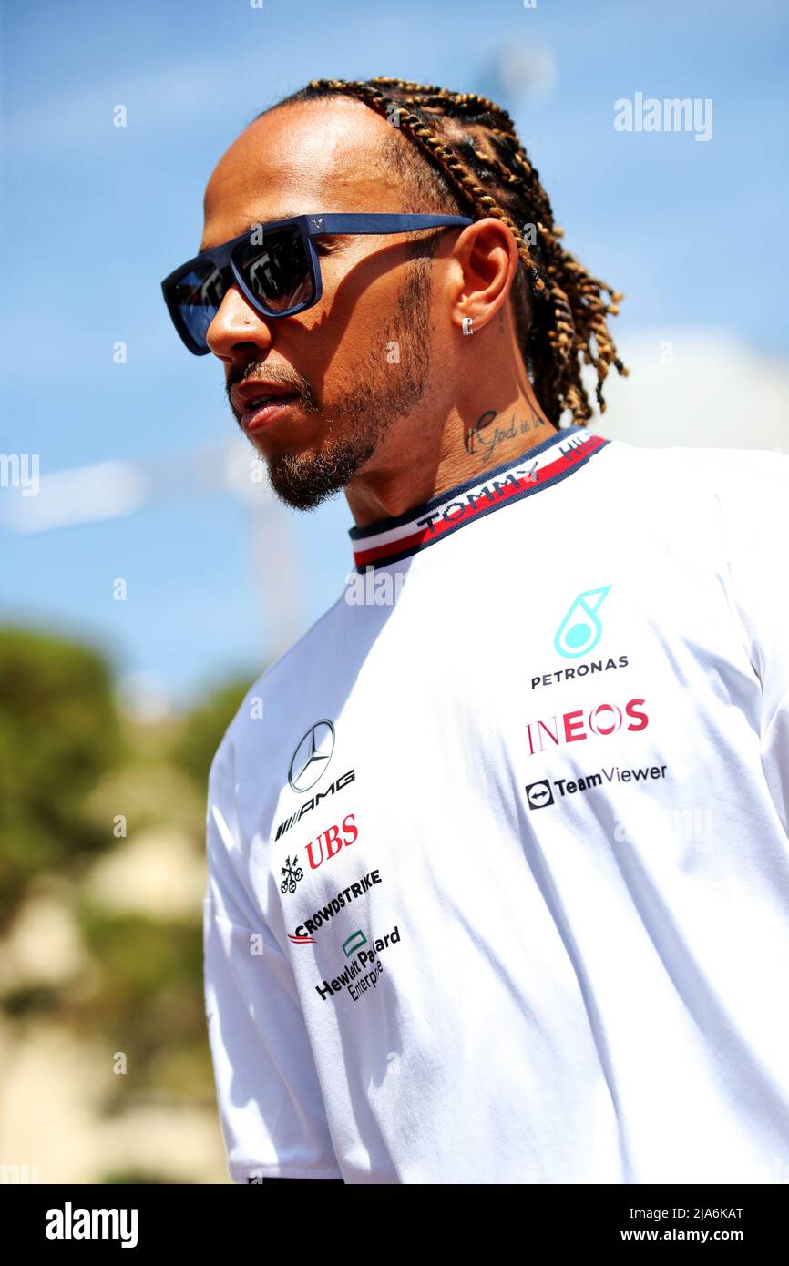 Lewis Hamilton Gbr Mercedes Amg F1 Monaco Grand Prix Saturday 28th May 2022 Monte Carlo 