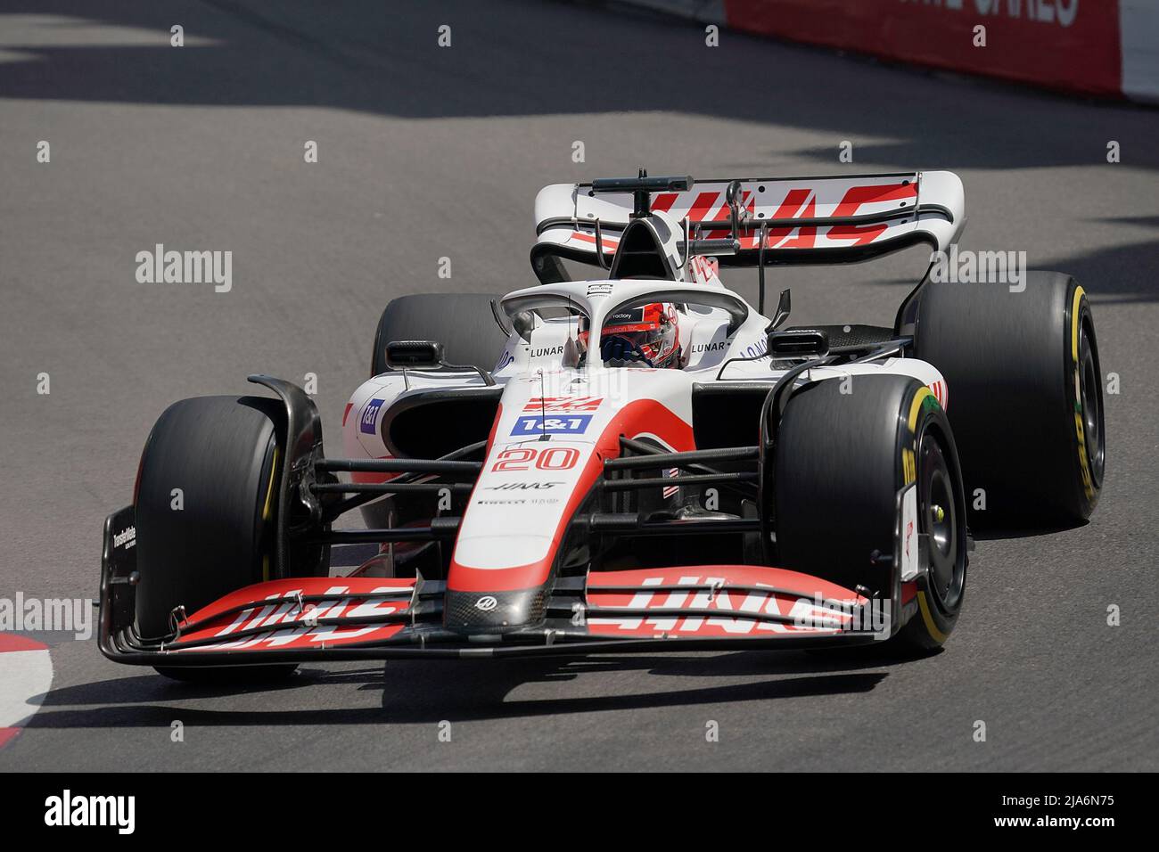 27.05.2022, Monaco Circuit, Monte Carlo, FORMULA 1 GRAND PRIX DE MONACO 2022, im Bild Kevin Magnussen (DNK), Haas F1 Team Stock Photo