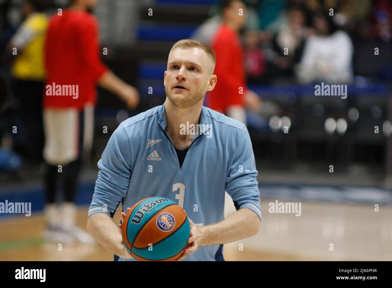Saint Petersburg, Russia 27 may 2022 Basketball. final of the VTB