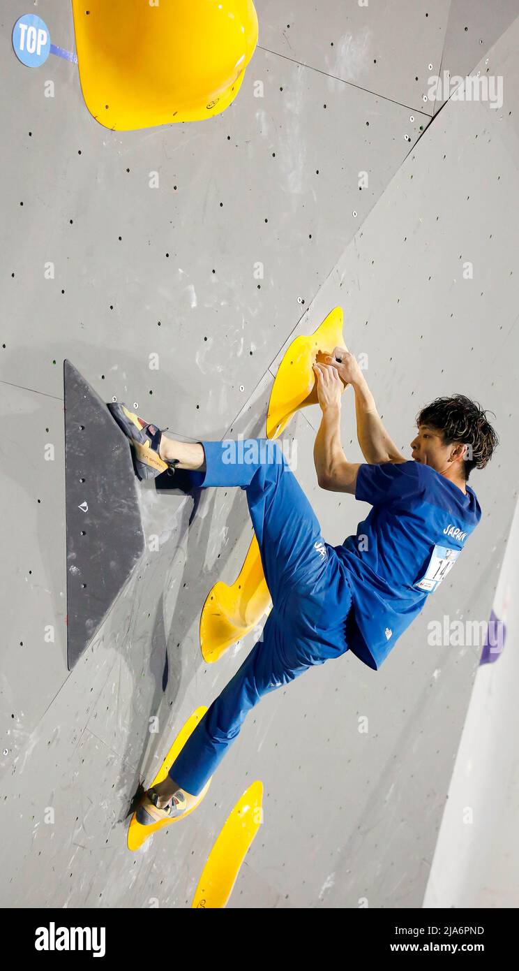 Taisei Ishimatsu (JPN), May 7, 2022 Sport Climbing Men's Boulder