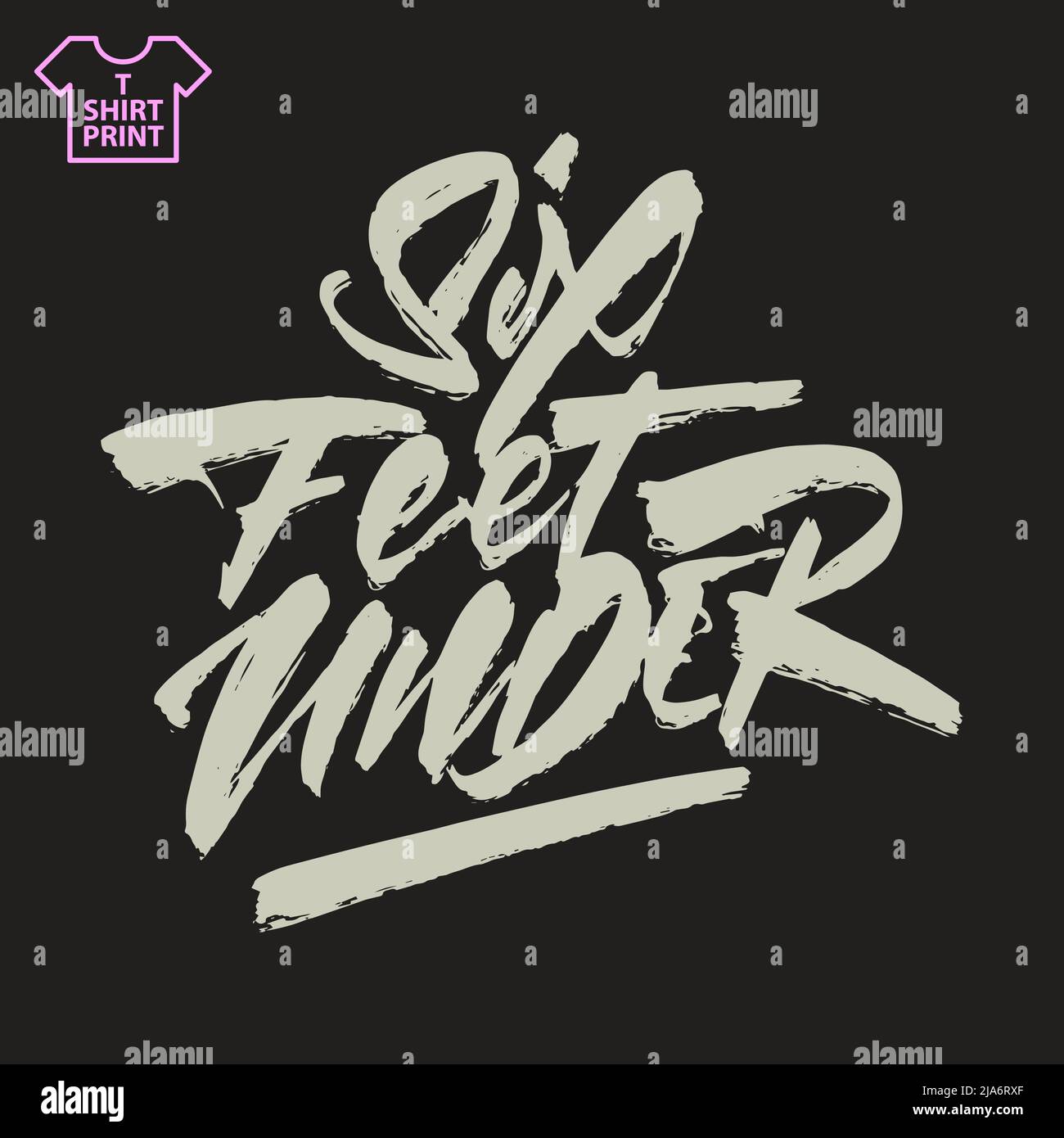 Six feet under Stock Vector Images Alamy