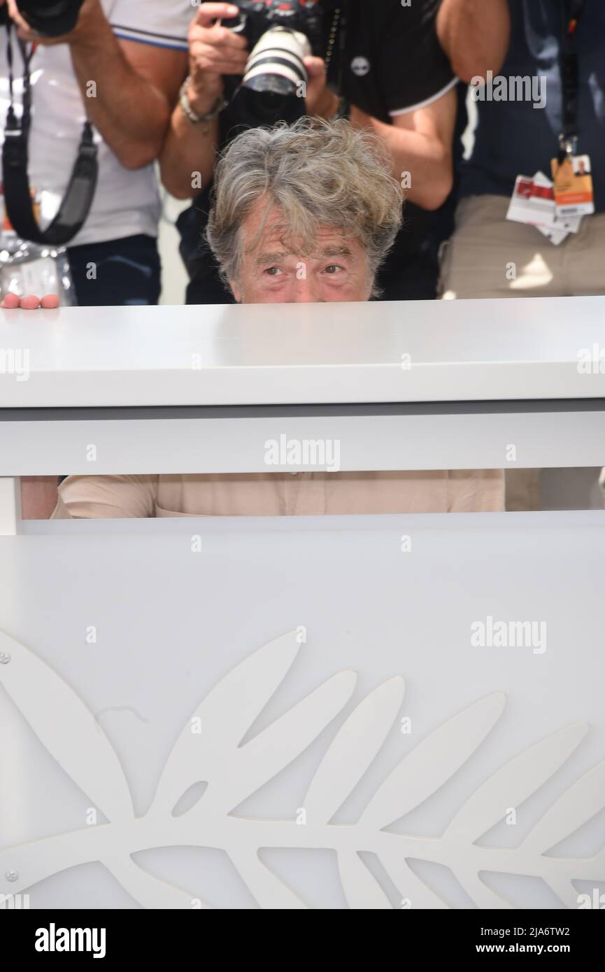 Cannes, France. 28th May, 2022. 75th Cannes film festival 2022, Photocall film “Mascarade”. Pictured: Pierre Cluzet Credit: Independent Photo Agency/Alamy Live News Stock Photo