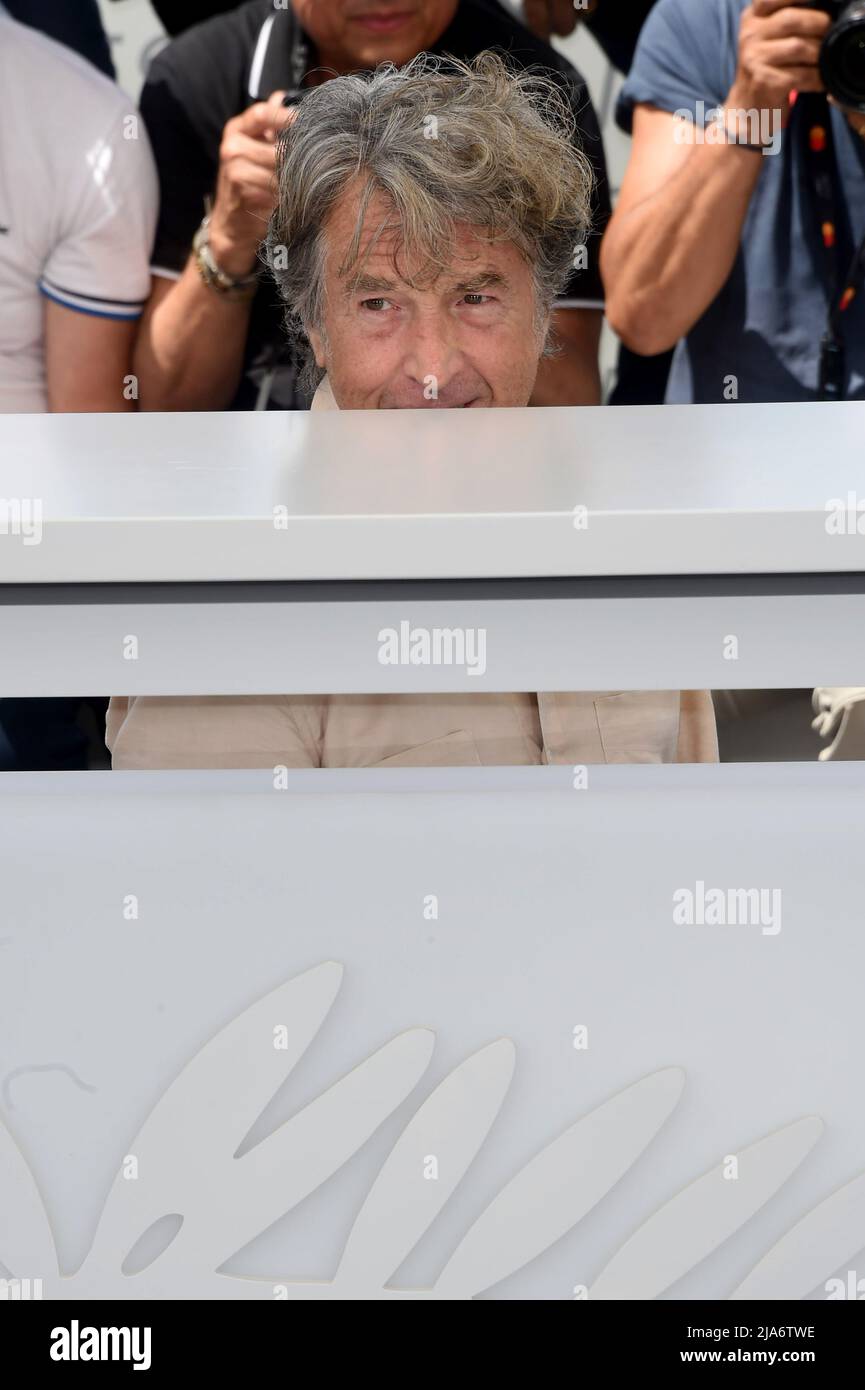 Cannes, France. 28th May, 2022. 75th Cannes film festival 2022, Photocall film “Mascarade”. Pictured: Pierre Cluzet Credit: Independent Photo Agency/Alamy Live News Stock Photo