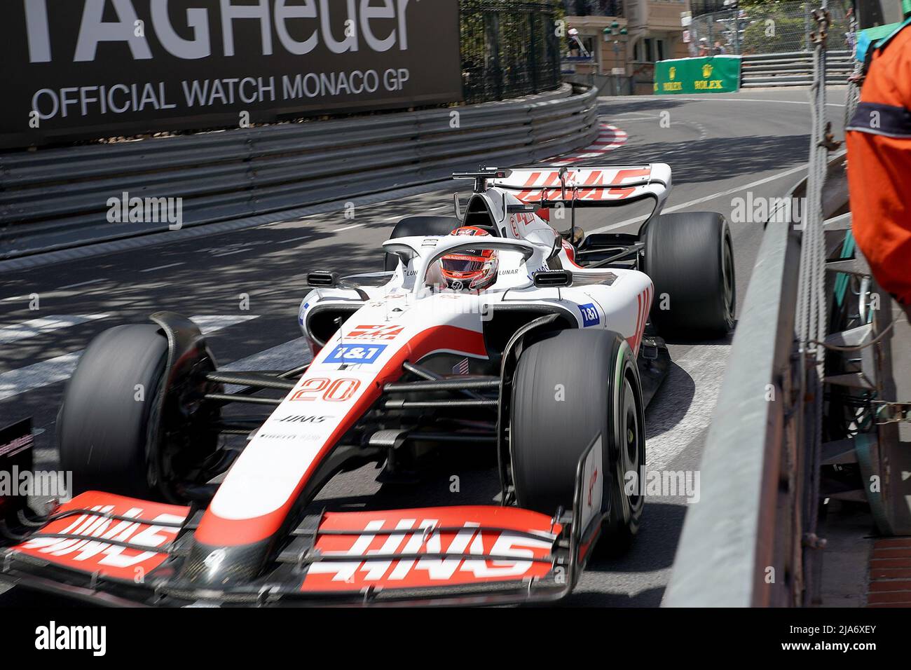 27.05.2022, Monaco Circuit, Monte Carlo, FORMULA 1 GRAND PRIX DE MONACO  2022\u0026#xA; , im Bild\u0026#xA;Kevin Magnussen (DNK), Haas F1 Team (Photo by Hasan  Bratic/AvensImages/LiveMedia/Sipa USA Stock Photo - Alamy