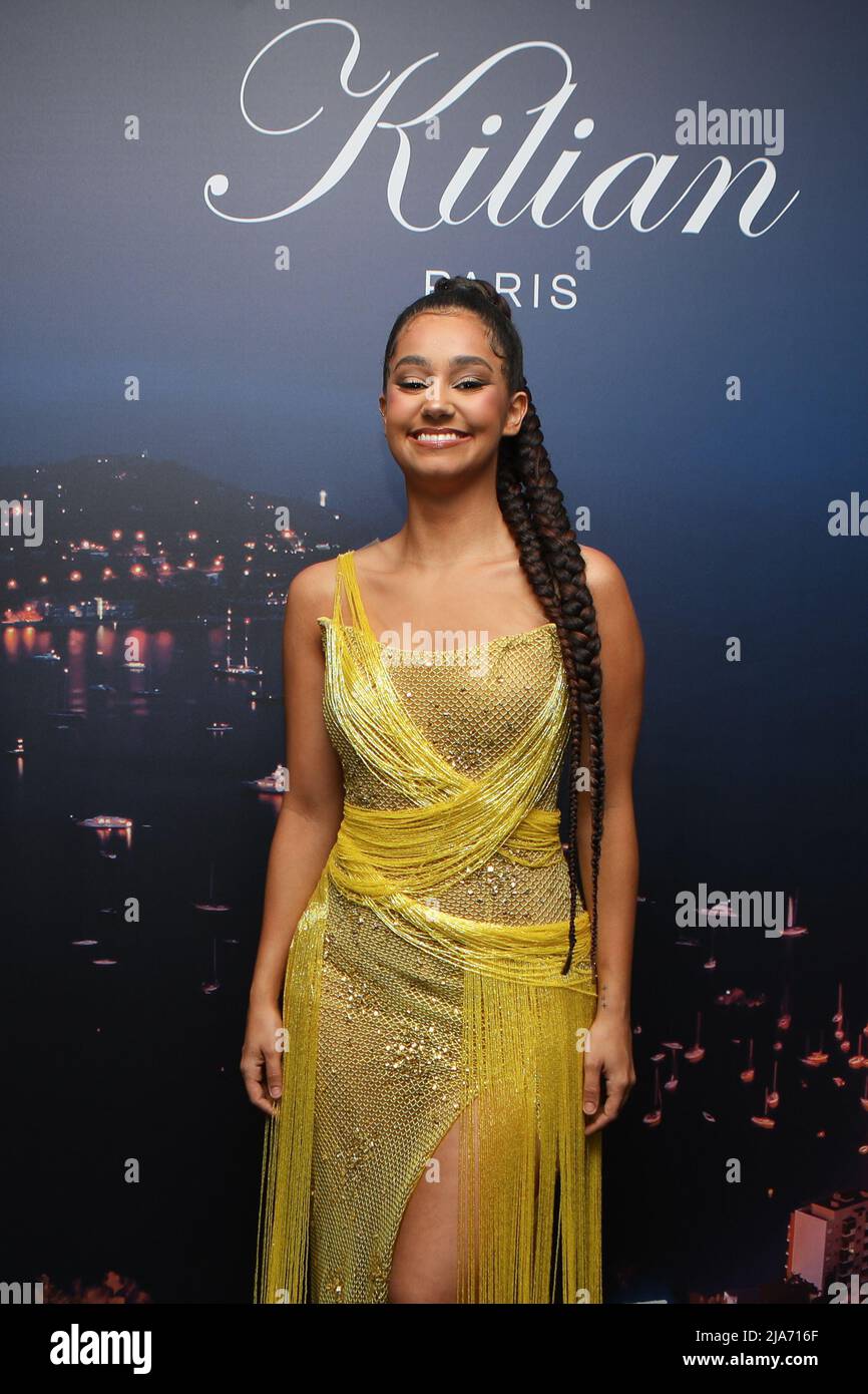 May 27, 2022, Cannes, Cote d'Azur, France: LENA MAHFOUF attends the