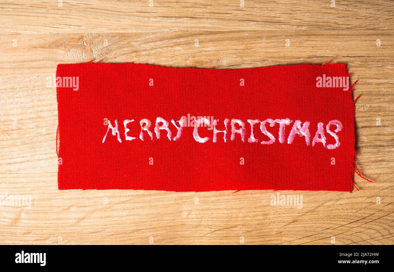 Knitting seamless pattern witch drcoration knitting stylish text. Stock Photo