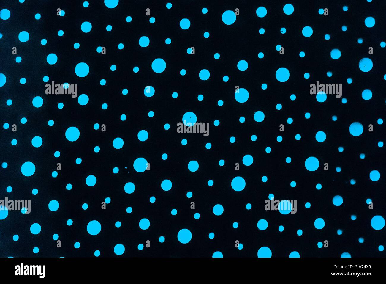 Blue Abstract Round Polka Dot Pattern Sample Template Background Design