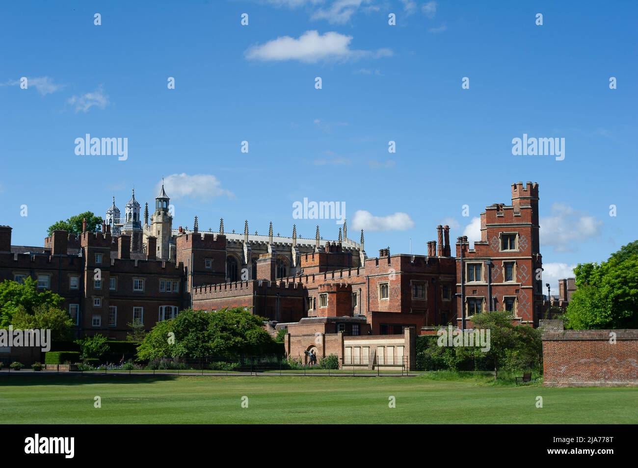 Eton, Windsor, Berkshire, UK. 28th May, 2022. The Eton College Boys are now on long leave for the May bank holiday. Former pupils at the famous public school include The Duke of Cambridge, The Duke of Sussex, David Cameron and current Prime Minister Boris Johnson. Credit: Maureen McLean/Alamy Stock Photo