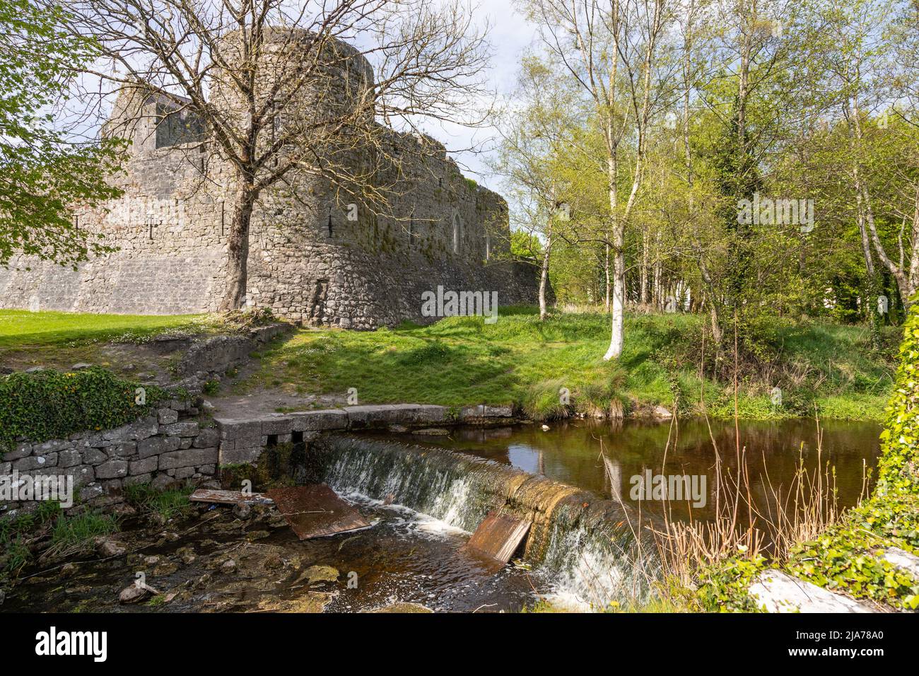Athenry Castle, County Galway, Ireland Stock Photo