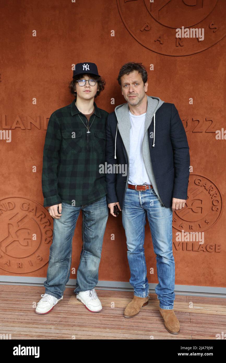 Jonathan Zaccai, Joseph Zaccai at Village during French Open Tennis