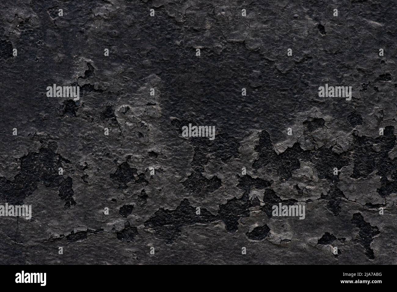 Gray aged concrete grunge background with peeling paint, asphalt ...